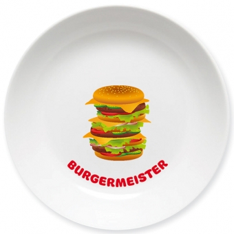 Burgermeister Schale bunt