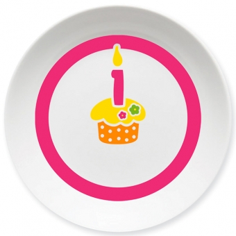 Geburtstag Schale pink